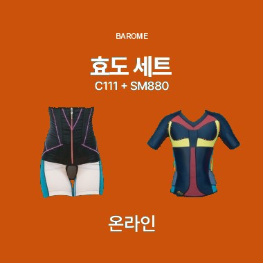 [입는 바른 자세] 효도세트3 - SM880(1개), C111(1개) - 총 2개
